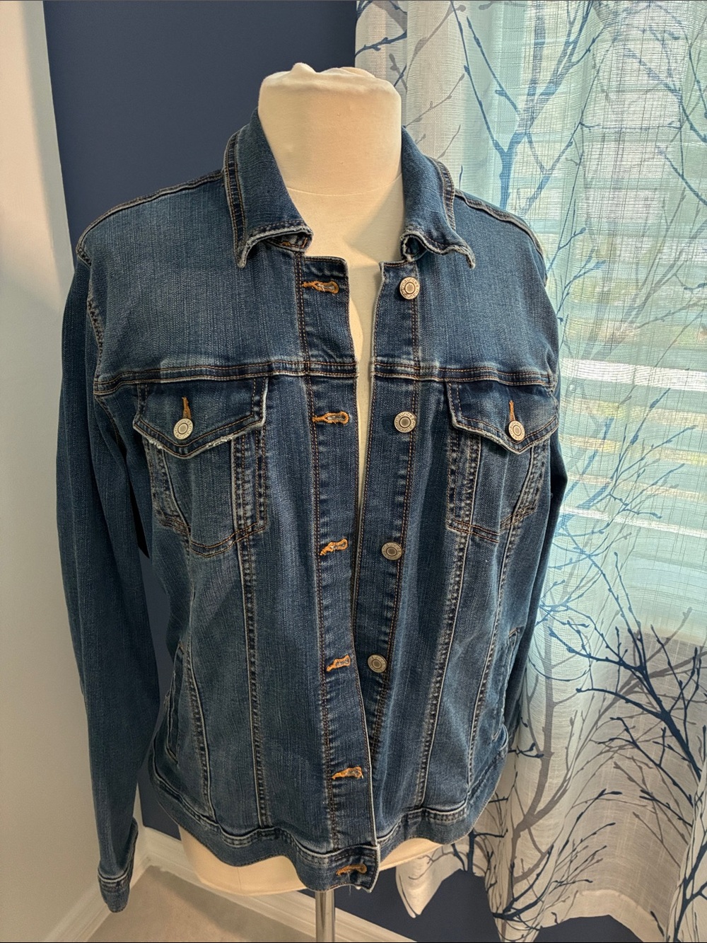Maurices Classic Blue Denim Jacket - Lightweight Jean Coat